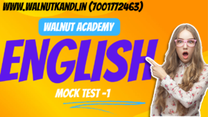 ENGLISH MOCK TEST 2023 FOR WB all government job